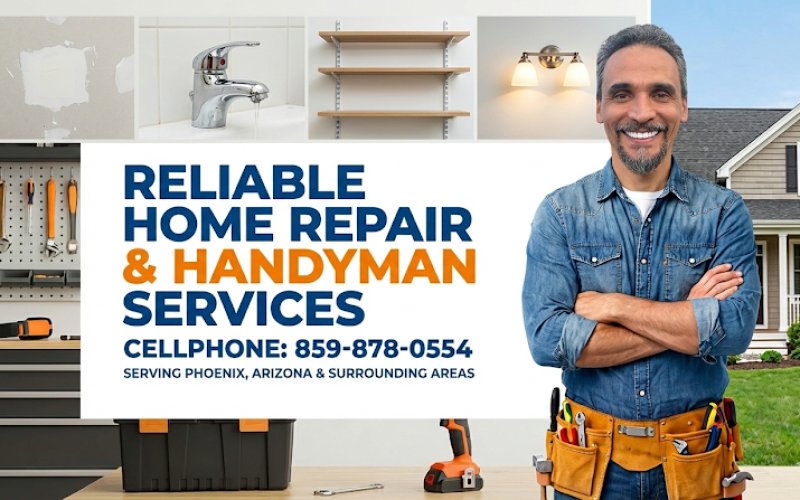 Handyman - Electrician - Plumber - Painter — Handyman/Handywoman/Handyperson in Phoenix
